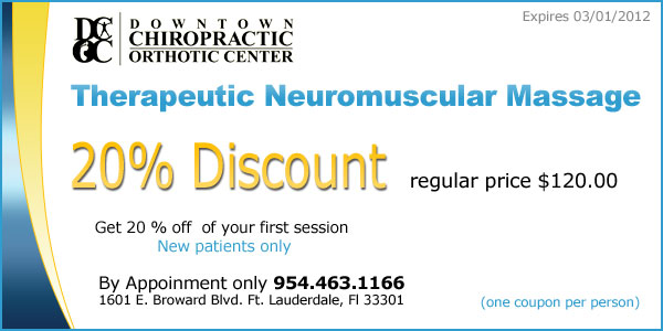 therapeutic massage coupon Fort Lauderdale