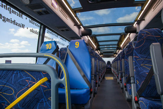 Megabus Inside View