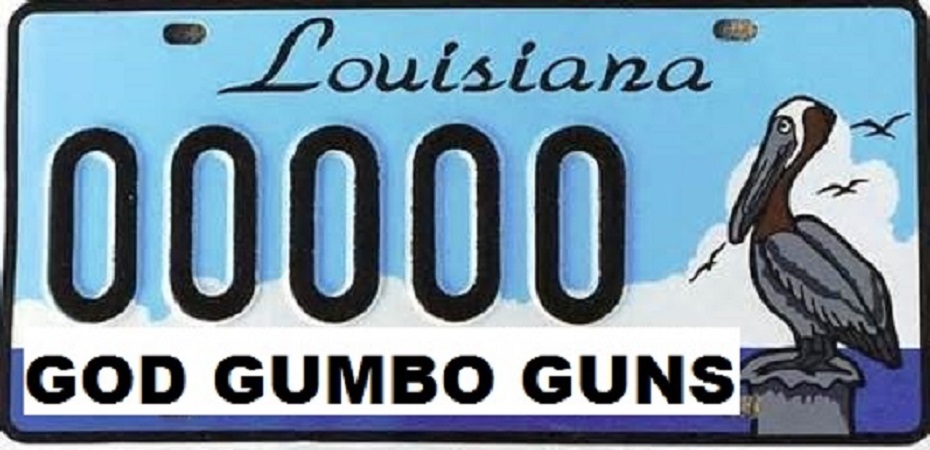 louisiana license plate