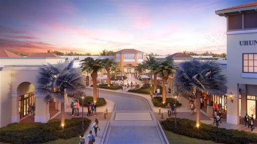 The expansion of The Colonnade Outlets at Sawgrass Mills with 30 additional luxury outlets stores and full-service restaurants will open during 2016.